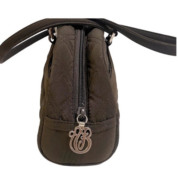 VERA BRADLEY Solid Brown Qulited Shoulder Bag - Picture 2 of 8